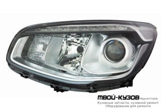 ФАРА ЛЕВАЯ СТОРОНА С ДИОД (DEPO) для KIA SOUL (2010-)