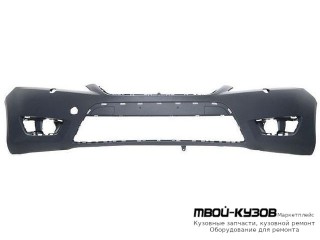 БАМПЕР ПЕРЕДНИЙ БЕЗ ОТВ П/ОМЫВАТЕЛЬ (КИТАЙ) для Ford MONDEO (04.2007-)