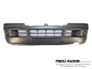 БАМПЕР ПЕРЕДНИЙ +/- П/ПРОТИВОТУМ (ИТАЛИЯ) для Peugeot BOXER / CITROEN JUMPER / FIAT DUCATO (04.1994 - 03.2002) (04.2002-), Citroen JUMPER / FIAT DUCATO / PEUGEOT BOXER (04.1994 - 03.2002) (04.2002-), Fiat DUCATO + Рос. сборка / PEUGEOT BOXER / CITROEN JUM