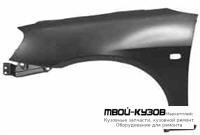 КРЫЛО ПЕРЕДНИЙ ЛЕВАЯ СТОРОНА С ОТВ ПОД ПОВТОРИТЕЛЬ (ХЭТЧБЭК) (ТАЙВАНЬ) для Honda CIVIC СЕДАН / КУПЕ (2001-2003) ХЭТЧБЭК (2001-2005)