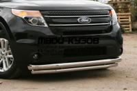 FEXP.48.1300 - ЗАЩИТА ПЕРЕДНЕГО БАМПЕРА d76/60 (Souz-96) Ford Explorer 5 (2011-2015)