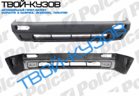 GOLF2/JETTA2 89-92 БАМПЕР ПЕРЕДНИЙ (ШИРОКИЙ)