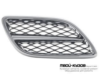 РЕШЕТКА РАДИАТОРА ЛЕВАЯ СТОРОНА ХРОМ-ЧЁРНЫЙ (ТАЙВАНЬ) для Nissan PRIMERA P11 (06.1999 - 03.2002)