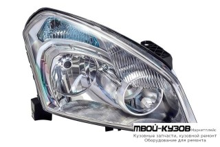 ФАРА ПРАВАЯ СТОРОНА ПОД КОРРЕКТОР (DEPO) для Nissan QASHQAI (2007-)