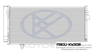 IMPREZA {FORESTER 07-} КОНДЕНСАТОР КОНДИЦИОНЕРА (KOYO) для Subaru FORESTER (1999-2008), Subaru IMPREZA (2007-)