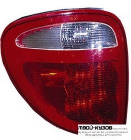 ФОНАРЬ ЗАДНИЙ ВНЕШНИЙ ЛЕВАЯ СТОРОНА (DEPO) для Plymouth VOYAGER / DODGE CARAVAN - GRAND CARAVAN / CHRYSLER TOWN&COUNTRY (2001-2004)
