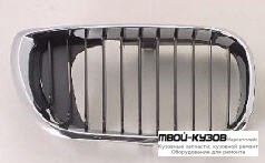 РЕШЕТКА РАДИАТОРА ПРАВАЯ СТОРОНА ХРОМ-ЧЁРНЫЙ (ТАЙВАНЬ) для BMW E46 СЕДАН / УНИВЕРСАЛ (05.1998 - 08.2001) (09.2001 - 2003)