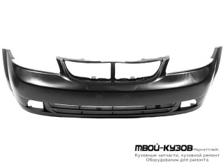 БАМПЕР ПЕРЕДНИЙ (СЕДАН) ЧЁРНЫЙ (КИТАЙ) для Chevrolet LACETTI (2004-) / DAEWOO NUBIRA (2004-)