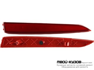 ФОНАРЬ-КАТАФОТ ЛЕВАЯ СТОРОНА В ЗАДНИЙ БАМПЕР (КИТАЙ) для Hyundai SOLARIS (2017-)