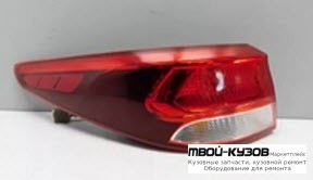 ФОНАРЬ ЗАДНИЙ ВНЕШНИЙ ЛЕВАЯ СТОРОНА (СЕДАН) (DEPO) для KIA RIO (2017-)