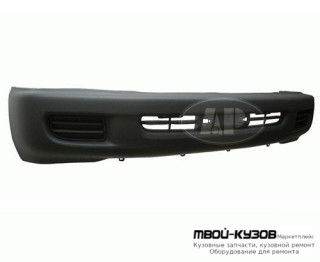 БАМПЕР ПЕРЕДНИЙ БЕЗ ОТВЕРСТИЙ ПОД ПРОТИВОТУМАННЫЕ ФАРЫ ГРУНТ (ТАЙВАНЬ) для Toyota LANDCRUISER 100 (1998-)