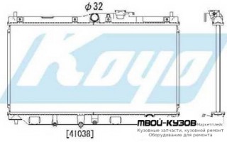 РАДИАТОР ОХЛАЖДЕНИЯ MT 1.8 2 2.2 (KOYO) для Honda ACCORD СС7 (1993-1996) CE (1996-1998) CG7 (10.1998 - 02.2003) ЕВРОПА