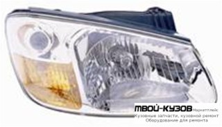 ФАРА ПРАВАЯ СТОРОНА С КОРРЕКТОР (DEPO) для KIA CERATO (2004-)
