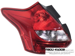 ФОНАРЬ ЗАДНИЙ ВНЕШНИЙ ЛЕВАЯ СТОРОНА (ХЭТЧБЭК) (КИТАЙ) для Ford FOCUS (2011-2014)