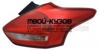 11-C807-01-2B - ФОНАРЬ ПРАВЫЙ ЗАДНИЙ в крыло (TYC) Ford Focus 3 рестайлинг (2014-)