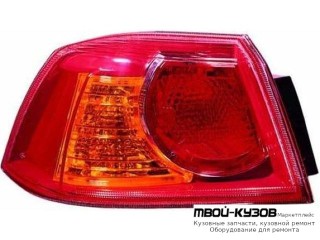 ФОНАРЬ ЗАДНИЙ ВНЕШНИЙ ЛЕВАЯ СТОРОНА (СЕДАН) (DEPO) для Mitsubishi LANCER (03.2007-)