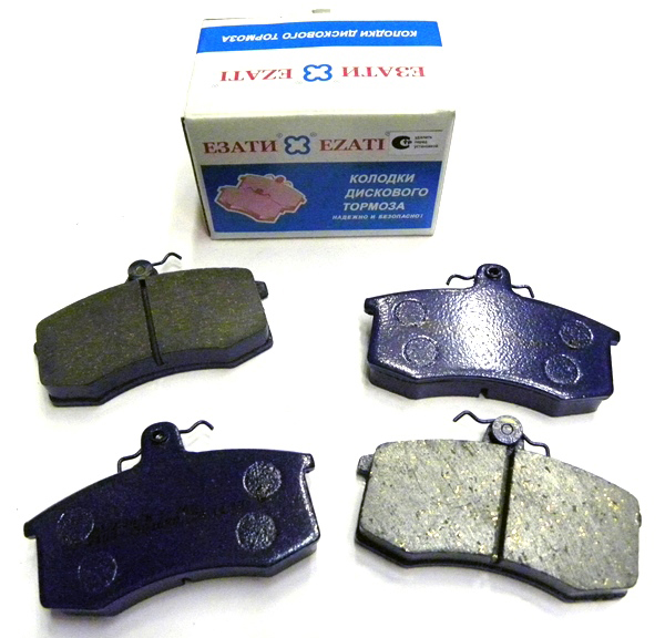 Колодка тормозная ВАЗ-2108 передняя (ЕЗАТИ) (4 шт.)
