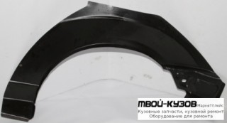 АРКА РЕМ.КРЫЛА ЗАДНИЙ ПРАВАЯ СТОРОНА (3 дв) (ХЭТЧБЭК) (KLOKKERHOLM) для Ford FOCUS (11.1998 - 10.2001) (11.2001-)