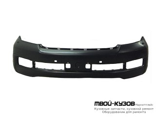 БАМПЕР ПЕРЕДНИЙ С ОТВЕРСТИЯМИ ПОД ПРОТИВОТУМАННЫЕ ФАРЫ (КИТАЙ) для Toyota LANDCRUISER 200 (2008-2011)