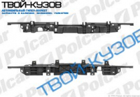 ASTRA  J  09-УСИЛИТЕЛЬ ПЕРЕДНЕГО БАМПЕРА ПЛАСТИК ЦЕНТРАЛЬНЫЙ