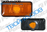 G3/VEN 91- ПОВТОРИТЕЛЬ L=R ЖЕЛТЫЙ (КВАДРАТНЫЙ)