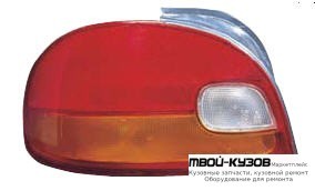 ФОНАРЬ ЗАДНИЙ ВНЕШНИЙ ЛЕВАЯ СТОРОНА (СЕДАН) (DEPO) для Hyundai ACCENT (1995-1996)