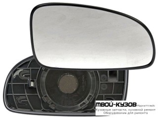 СТЕКЛО ЗЕРКАЛА ПРАВАЯ СТОРОНА С ПОДОГРЕВОМ (CONVEX) (ТАЙВАНЬ) для Chevrolet AVEO T300 (2011-)