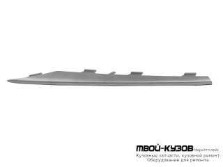 МОЛДИНГ РЕШЕТКИ БАМПЕРА ЛЕВАЯ СТОРОНА СЕРЫЙЕБРИСТ (ТАЙВАНЬ) для BMW E70 X5 (2007-)