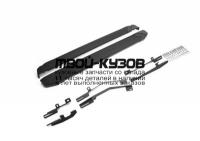 F173ALB.4108.2 - ПОРОГИ-ПОДНОЖКИ (КОМПЛЕКТ) Black (RIVAL) Nissan Murano Z51 (2009-2016)