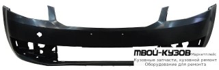 БАМПЕР ПЕРЕДНИЙ БЕЗ ОТВ П/ОМЫВАТЕЛЬ (КИТАЙ) для Skoda OCTAVIA (2013-2017)