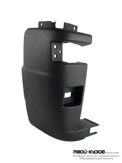 БОКОВИНА БАМПЕРА ЗАДНИЙ ЛЕВАЯ СТОРОНА (ИТАЛИЯ) для Fiat DUCATO + Рос. сборка / PEUGEOT BOXER / CITROEN JUMPER (04.1994 - 03.2002) (04.2002-)