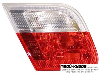 ФОНАРЬ ЗАДНИЙ ВНУТРЕН ЛЕВАЯ СТОРОНА (DEPO) КРАСНЫЙ-БЕЛ для BMW E46 КУПЕ (10.1998 - 03.2003) (2003-2006)