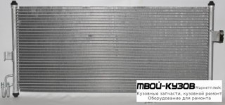 ALMERA {+ P12 02-} КОНДЕНСАТОР КОНДИЦИОНЕРА (см.каталог) для Nissan ALMERA N16E (2002-), Nissan PRIMERA P12 (2002-)