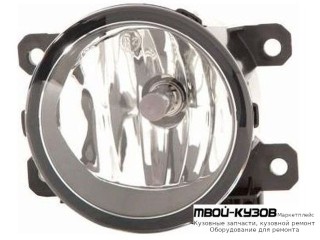 ФАРА ПРОТИВОТУМАННАЯ ЛЕВАЯ = ПРАВАЯ (DEPO) для Peugeot PARTNER (2008-2015), Peugeot TRAVELLER (2016-), Citroen BERLINGO (2013-) / PEUGEOT PARTNER (2015-), Citroen C4 (2010-) PICASSO (2010-), Citroen DS4 (2011-), Peugeot 301 (2013-), Peugeot 308 (2007-)