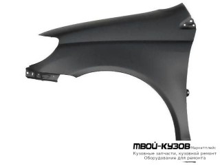 КРЫЛО ПЕРЕДНИЙ ЛЕВАЯ СТОРОНА БЕЗ ОТВ ПОД МОЛДИНГ (ТАЙВАНЬ) для Toyota ECHO (2000-)