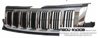 РЕШЕТКА РАДИАТОРА С ХРОМ МОЛДИНГ ТЕМНО-СЕРЫЙ (ТАЙВАНЬ) для Jeep GRAND CHEROKEE (2010-)