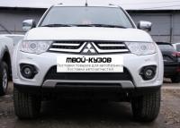 01-380414-15B - СЕТКА В БАМПЕР (Arbori) Mitsubishi L200 (2014-2015)