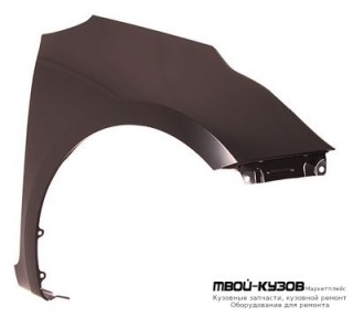 КРЫЛО ПЕРЕДНИЙ ПРАВАЯ СТОРОНА БЕЗ ОТВ ПОД ПОВТОРИТЕЛЬ (ТАЙВАНЬ) для KIA CEED (2012-2018)