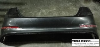 БАМПЕР ЗАДНИЙ С КАТАФОТ (КИТАЙ) для Hyundai ELANTRA (2016-)