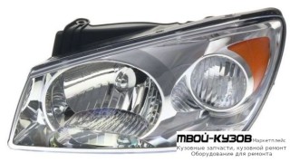 ФАРА ЛЕВАЯ СТОРОНА С КОРРЕКТОР (DEPO) для KIA CERATO (2004-)
