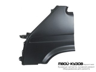 КРЫЛО ПЕРЕДНИЙ ЛЕВАЯ СТОРОНА БЕЗ ОТВ ПОД ПОВТОРИТЕЛЬ (ТАЙВАНЬ) для Ford TRANSIT (09.1986 - 08.1991)