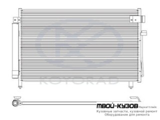 FORESTER КОНДЕНСАТОР КОНДИЦИОНЕРА (KOYO) для Subaru FORESTER (1999-2008)