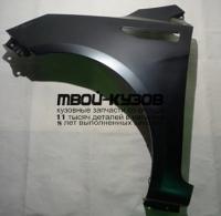 KARIO11-271-L - КРЫЛО ПЕРЕДНЕЕ ЛЕВОЕ (КИТАЙ) Kia Rio 3 (2011-)