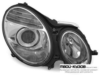 ФАРА ПРАВАЯ СТОРОНА ПОД КОРРЕКТОР (DEPO) для Mercedes W211 (07.2002-)