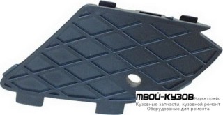 РЕШЕТКА БАМПЕРА ПЕРЕДНИЙ ЛЕВАЯ СТОРОНА для Mercedes W210 (08.1995 - 08.1999) (09.1999 - 06.2002)