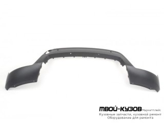 СПОЙЛЕР БАМПЕРА ПЕРЕДНИЙ С ОТВ ПОД ДАТЧИКИ , ГРУНТ (ТАЙВАНЬ) для BMW F30 3 series (2012-)