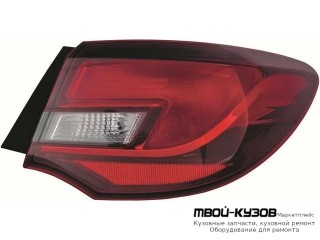 ФОНАРЬ ЗАДНИЙ ВНЕШНИЙ ПРАВАЯ СТОРОНА (СЕДАН) (DEPO) для Opel ASTRA J (2009-)