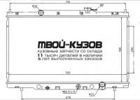 68103K - РАДИАТОР ОХЛАЖДЕНИЯ (КИТАЙ) Honda CR V 2 (2002-)