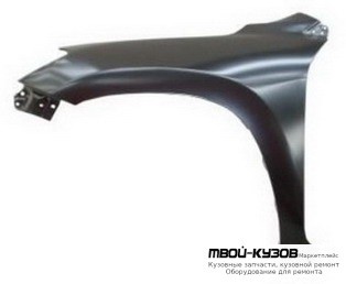 КРЫЛО ПЕРЕДНИЙ ЛЕВАЯ СТОРОНА БЕЗ ОТВ П/РАСШИРИТ БЕЗ ОТВ ПОД ПОВТОРИТЕЛЬ (ТАЙВАНЬ) для Toyota RAV4 (2006-)