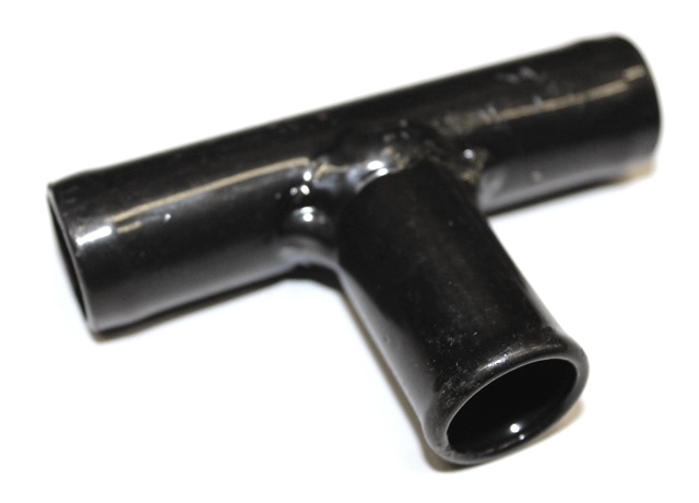 Тройник печки ВАЗ-2110 металл (Пенза)